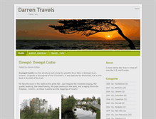 Tablet Screenshot of darrentravels.com